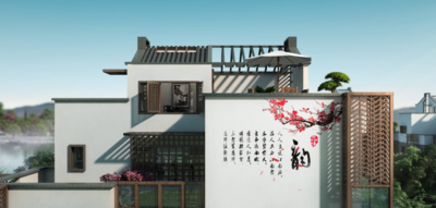洋房地产三维动画制作